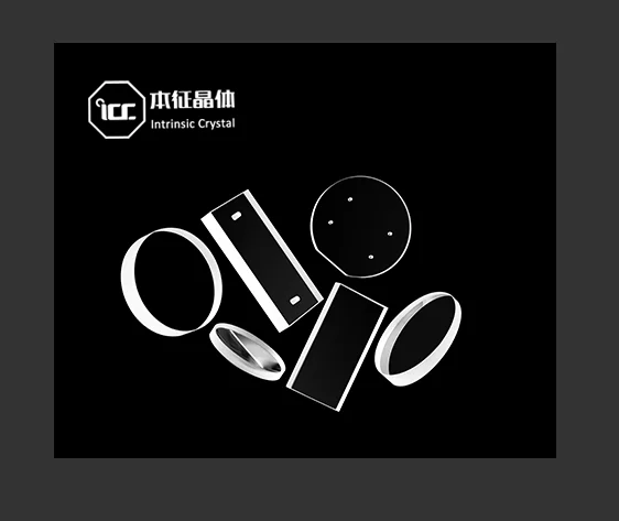 Custom Monocrystal BaF2 Material Optical Glass Protective IR Window