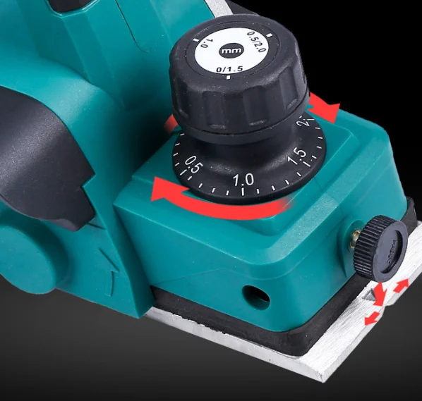 Industrial multifunctional woodworking portable electric plane