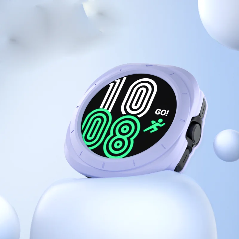 2024 Smart Hollow PC Watch Case For Samsung Galaxy Watch7 47mm PC watch case For Galaxy Watch 7 Full Coverage Protective Case