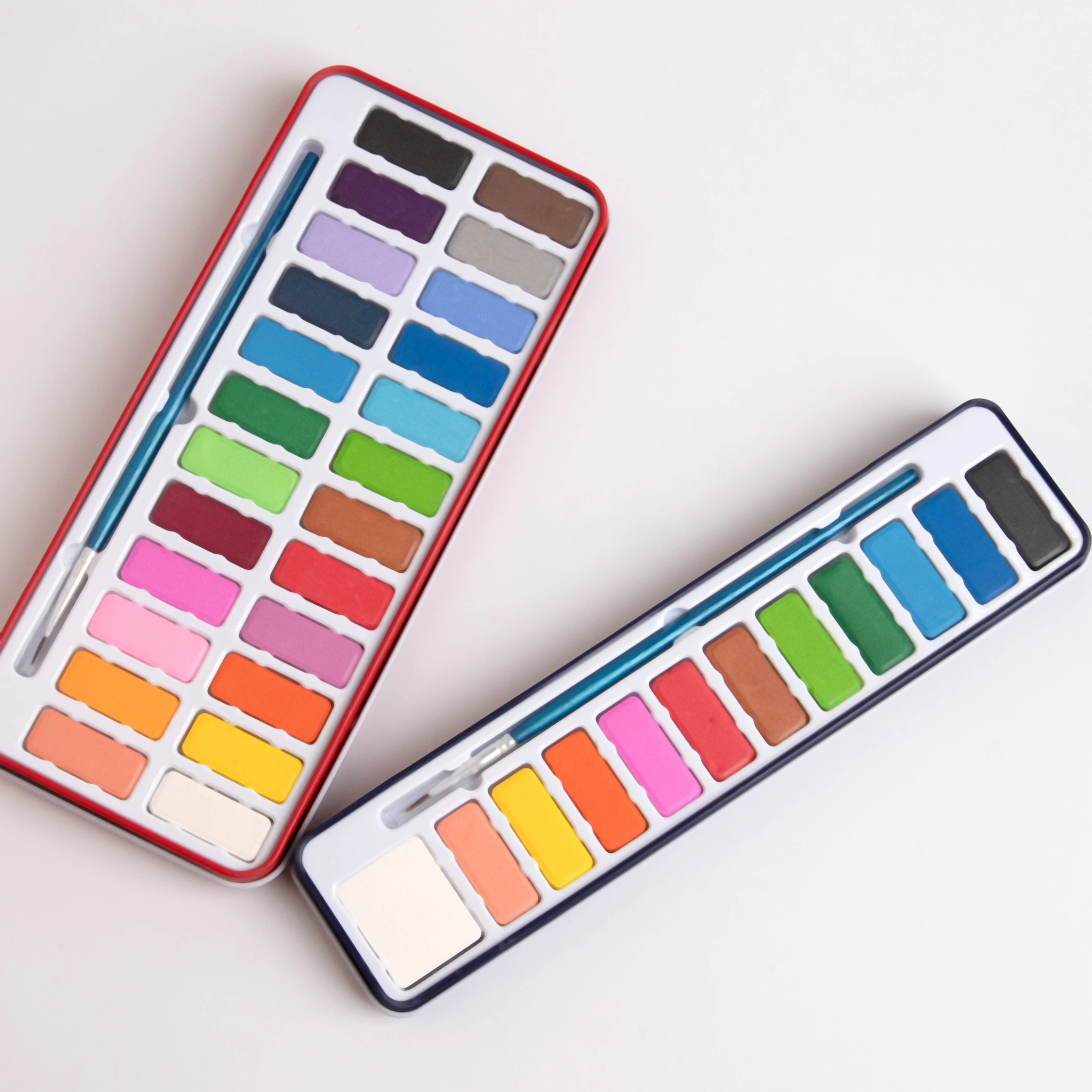 HIGH QUALITY sunny tin box 24 colors water color paint set for kids