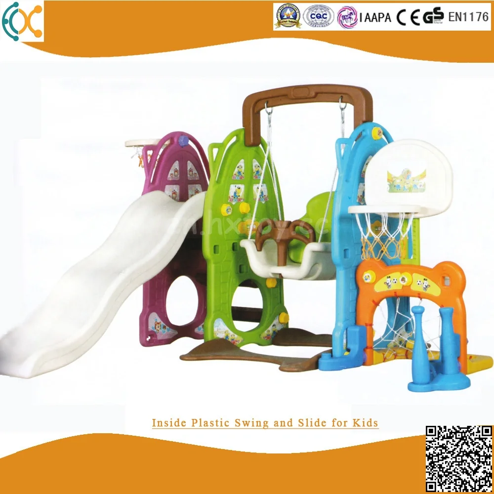 Indoor Plastic Swing for 1-10 Years Kids