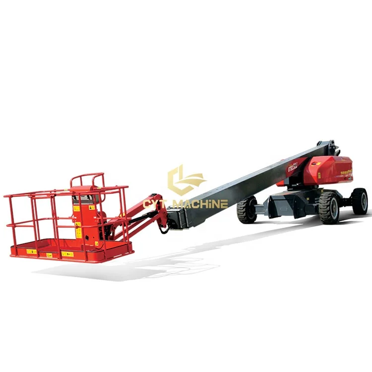 
30M Lifting Height Self-Mobile Hydraulic Telescopic Boom Lift Manlift 