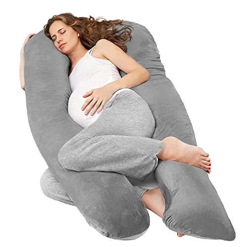 U Shape Pregnancy Friendly Full Body Pillow Nursing Cushion Growing Support Pregnancy Body Maternity Pillow