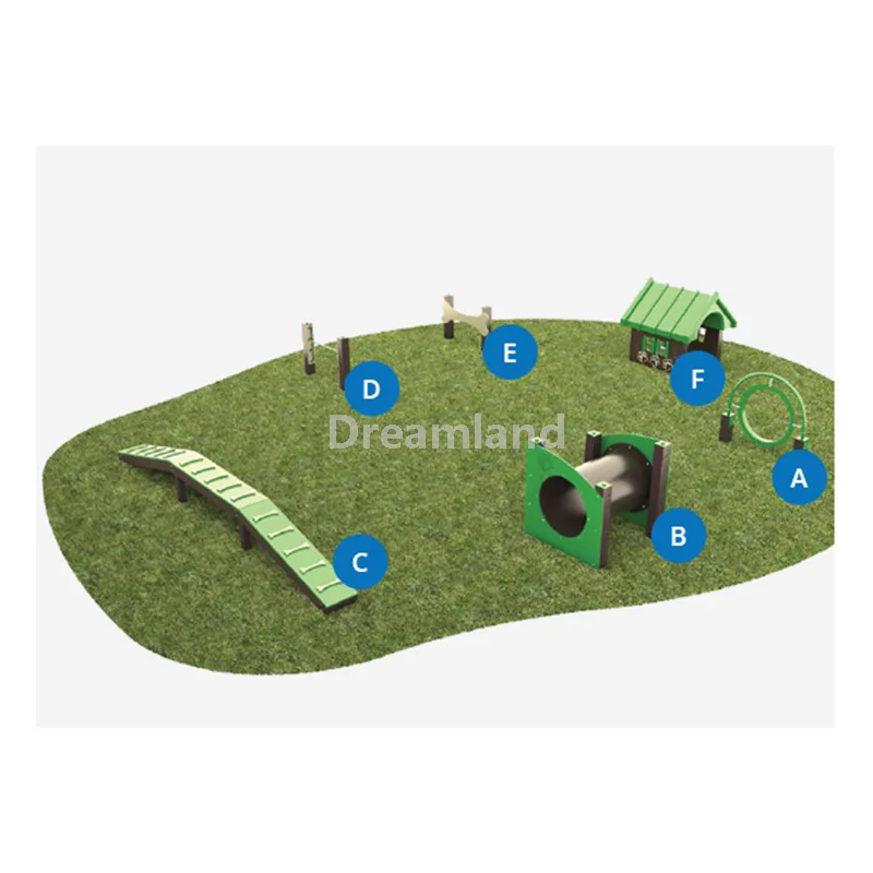 Dog Agility Training Set Fun Dog Pet toy outdoor training equipment Dog training obstacles