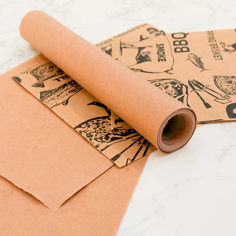 Direct sale packaging butcher paper bacon barbecue packaging oil-proof waterproof butcher paper