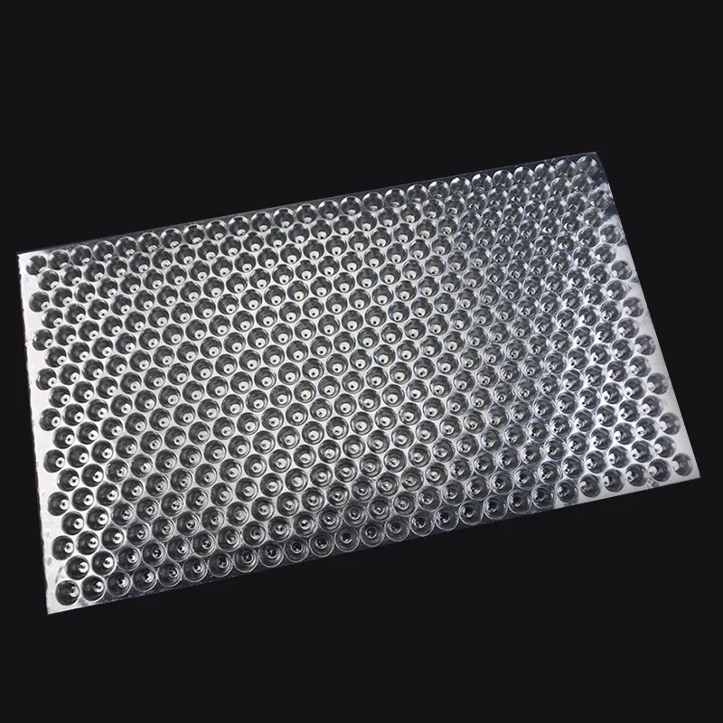 434 Holes PVC Material Plastic Paddy Seed Tray High Quality Parachute Nursery Growing Tray Rice seedling Tray