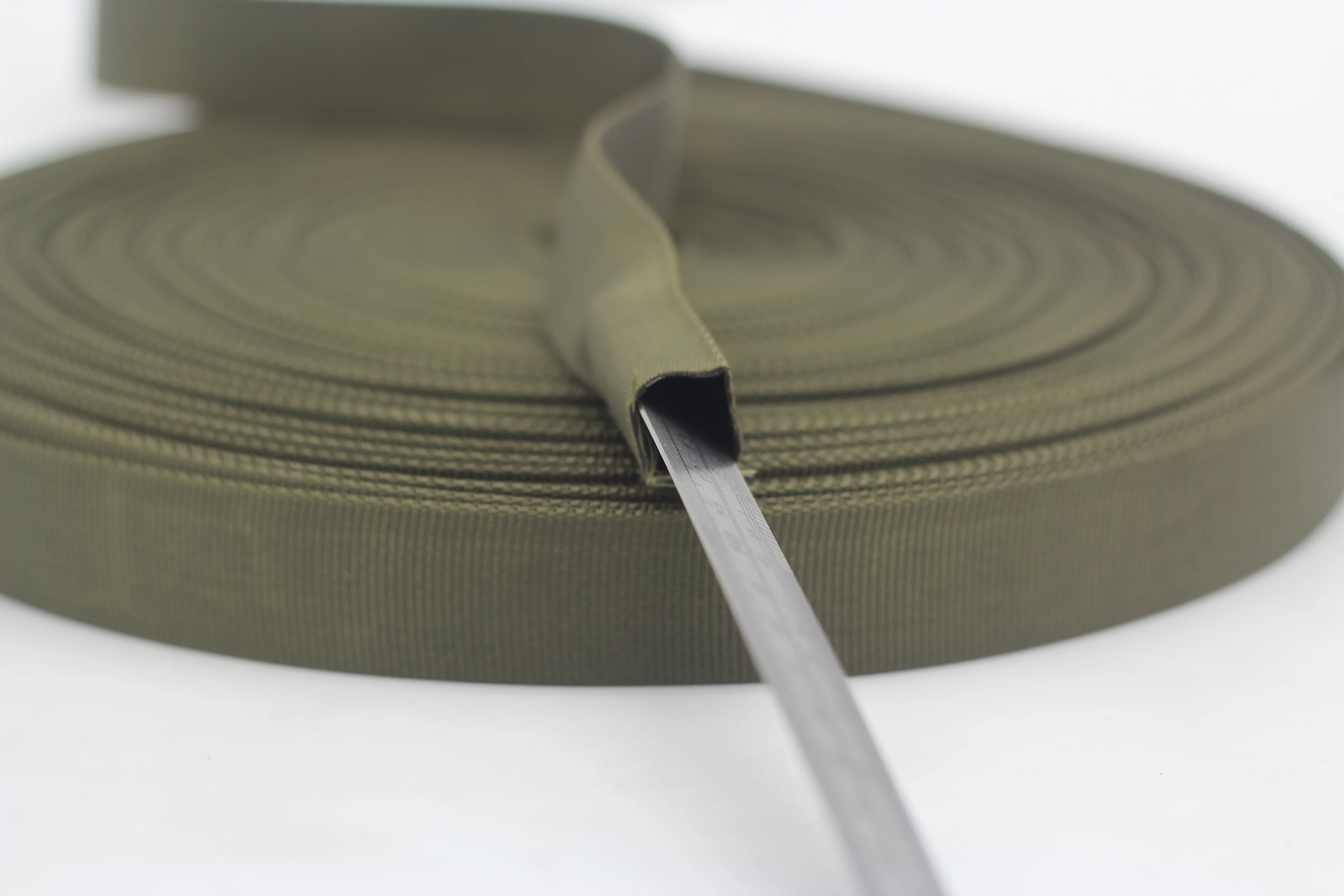 Stock 25mm-50mm tubular webbing, dog lead rope, hollow webbing