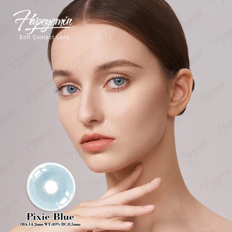 Hapeyemin Global bestseller cosmetic Colored lentilles de yeux contact lenses yearly Buy Now New Arrival Contact Lens