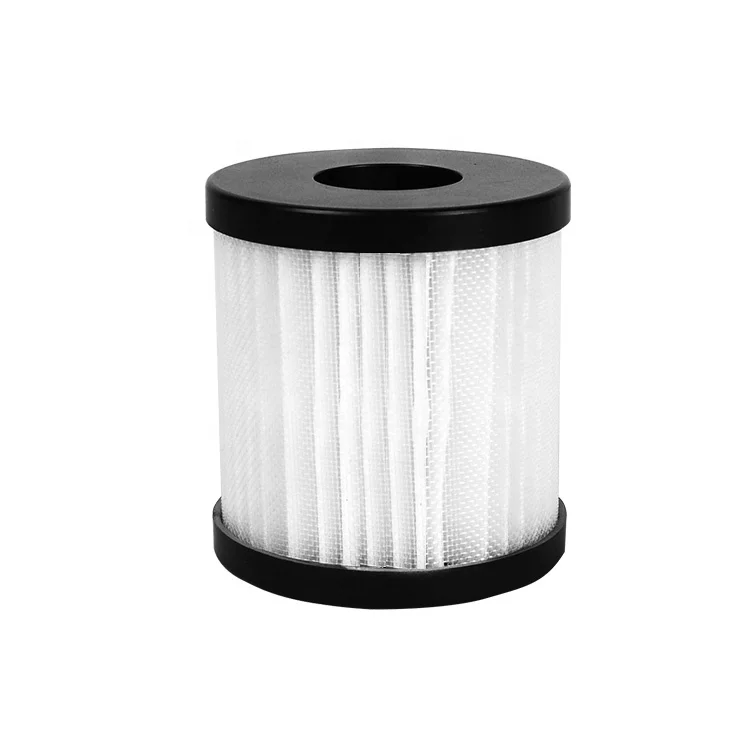 
White nylon mesh car air purifier H11 hepa activated carbon price air filter cartridge media 