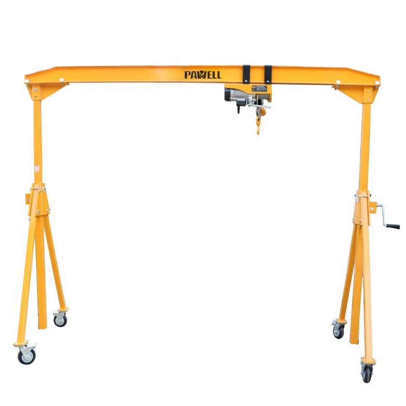 China  hot selling 1 to 5 ton Gantry Crane for Industrial Factory