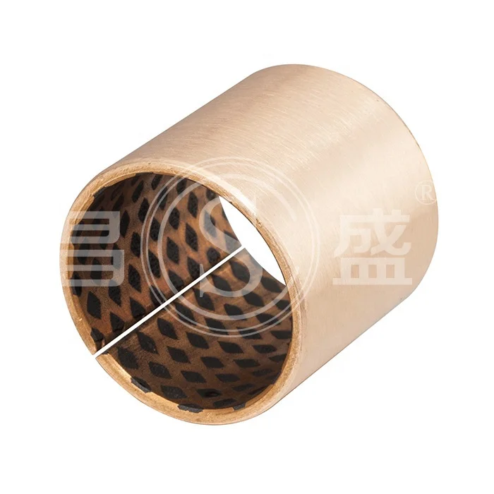 
Track Roller Flange Bimetal Bearing Steel Bronze Bi-metal Bushing King Pin Bushes 