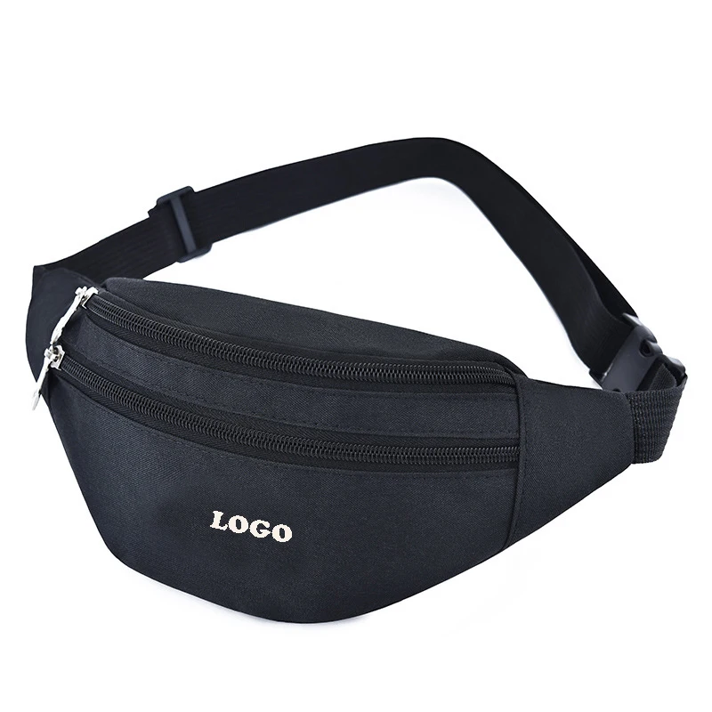 Factory wholesale cheap promotion women waist bag hemp fanny pack custom