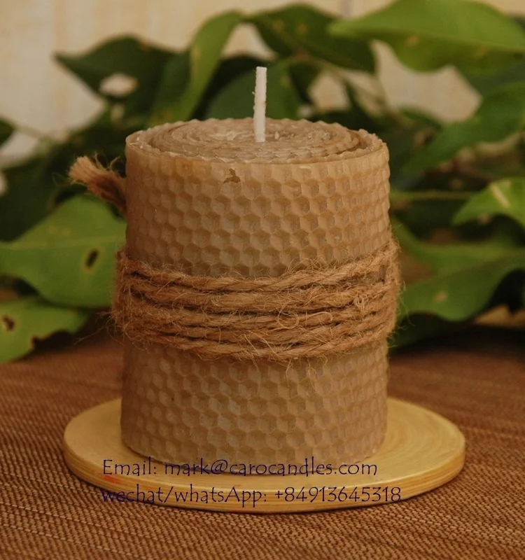 
Naturally scented beeswax 