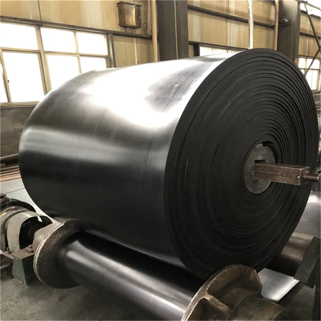 Industrial Black Conveyor Belt Power Transmission Rubber Coal Mining Conveyor Belt For Sale