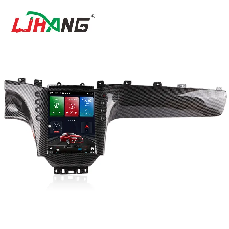 LHD/RHD carbonfiber color Android 13 Car DVD Player For Maserati GT GC GranTurismo 2007-2017 Radio GPS Navi multimedia Stereo
