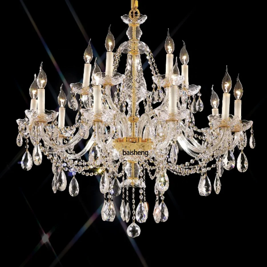 24 lights arms luxurious stairwell chandelier grande lampadario grande lampadari lustre grote kroonluchter velky lustr luster