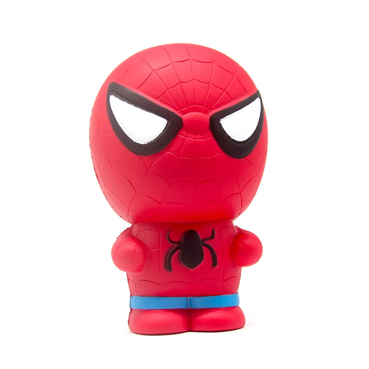 2023 New Scented Jumbo Giant Super Soft Slow Rising Super Hero Series Spider Man Squishy Toy for Stress Relief