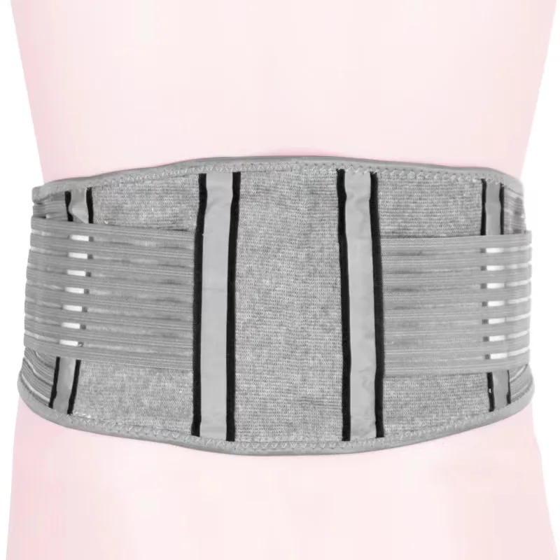 High quality Adjustable Breathable Lumbar Support Corset Lower Back Brace Waist Trainer Belt For Posture Recovery Pain Relief