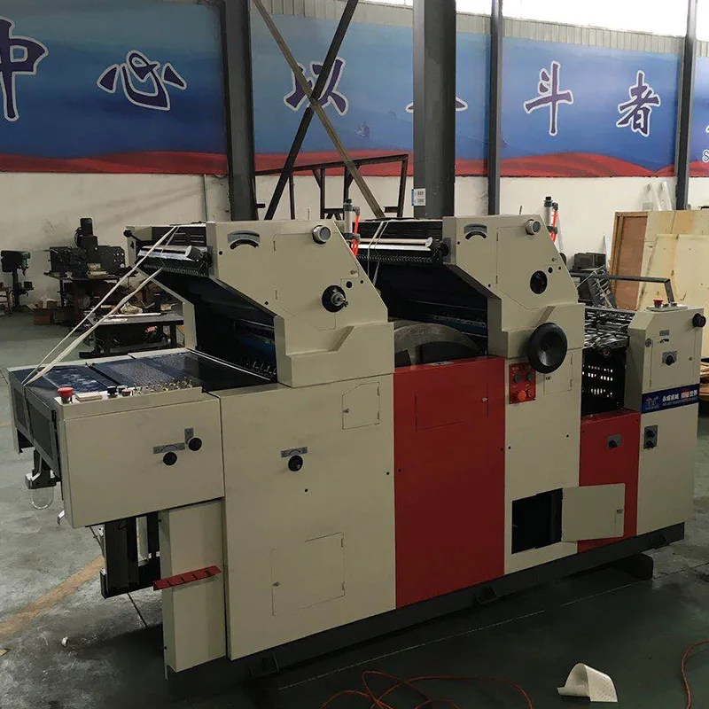 ZX-247II/256II Paper Printer Press 2 Color Offset Printing Machine Made In China