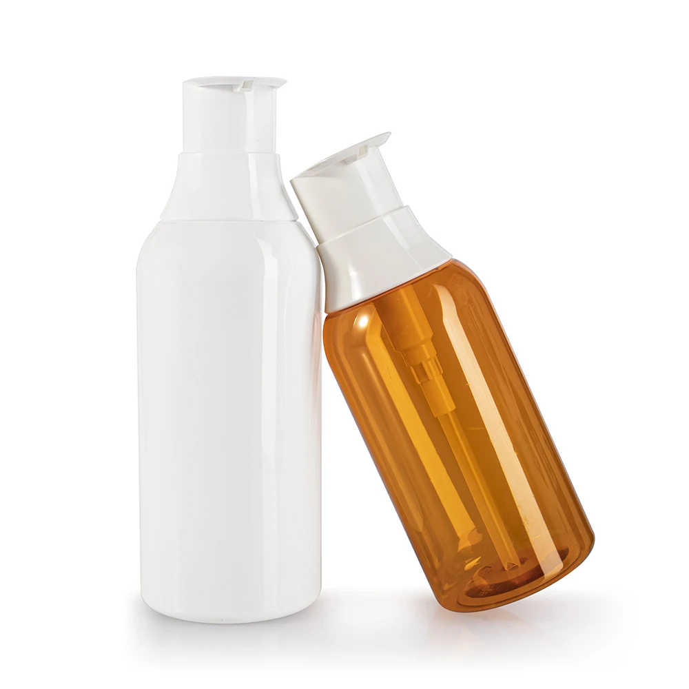 Роскошная бутылка для домашних животных шампунь 300/500/750 лосьон тела гель душа Очищающая упаковка круглые уникальные бутылки лосьона