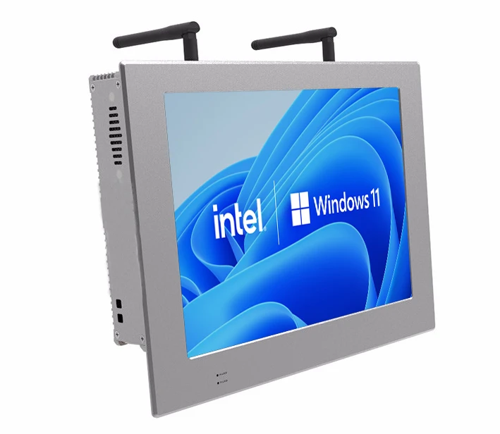 10.4 inch industrial touch screen all in one computer pc support 1280x1024 Embedded j1900/I3/I5/7 processor