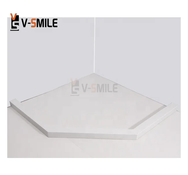 Diamond shape Bathroom decorative waterproof threshold strip Dry And Wet Separation Waterproof Strip