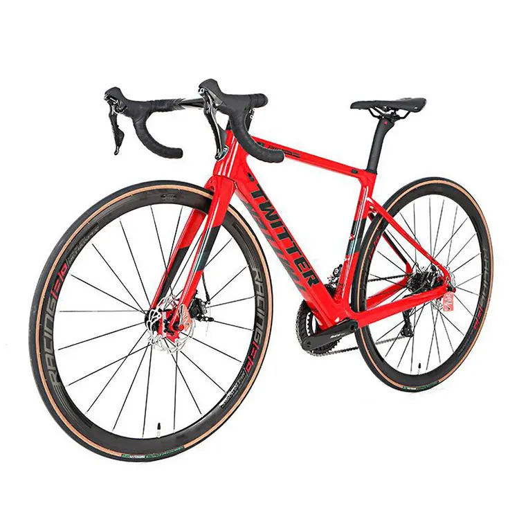 Hot Sales New Design Road Bicycle Dual Disc Brakes Bike Racing Sava Carbon Road Bike