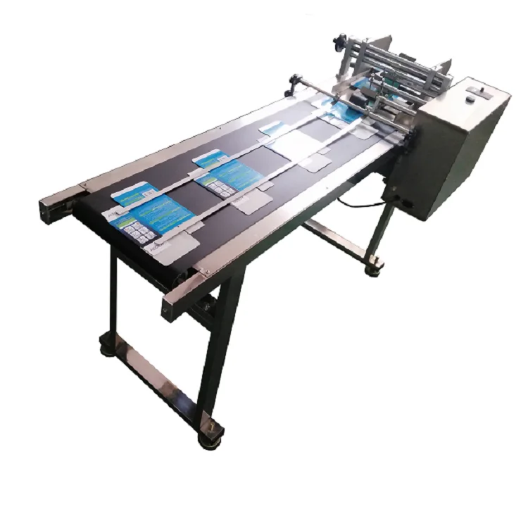 30cm wide belt automatic friction feeder paging machine inkjet feeder conveyor carton box paging feeder for inkjet