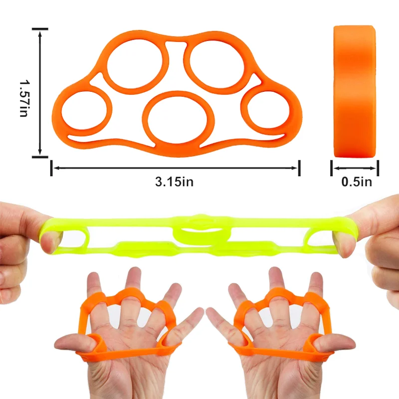 Силиконовые рука кистевой эспандер палец, который поможет избавиться от палец носилки