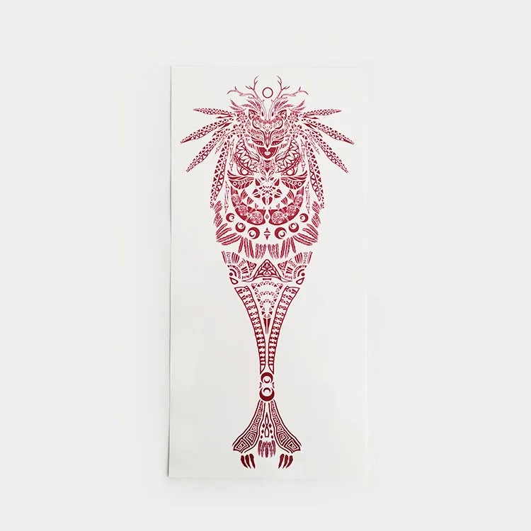 BSCI Audit Factory Hot Sales Custom Good Quality Printing Eco-friendly Safety Body Temporary Tattoo Stickers