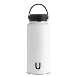 custom logo 500ml 750ml 1000ml personalized travel tea infuser stainless steel double wall vaccum flask bottles