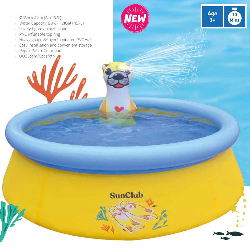 
FSPATIO Amazon Adults Kids Big Inflatable Swimming Pool Indoor And Outdoor Round Inflatable above ground Swimming Pool 