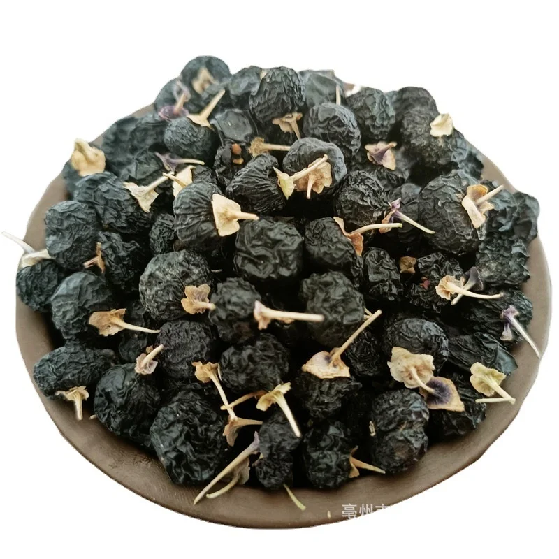 Pure natural no addition customizable black Chinese wolfberry bulk dried fruit black goji