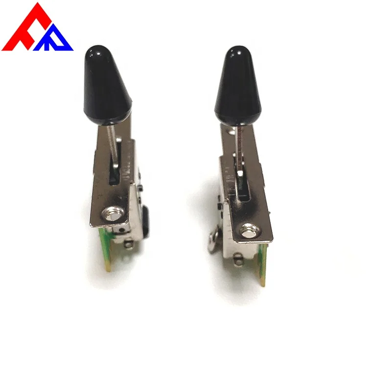 Manufacturer wholesale 5-way guitar switch horizontal style black and white pickup truck selector Flat electric guitar