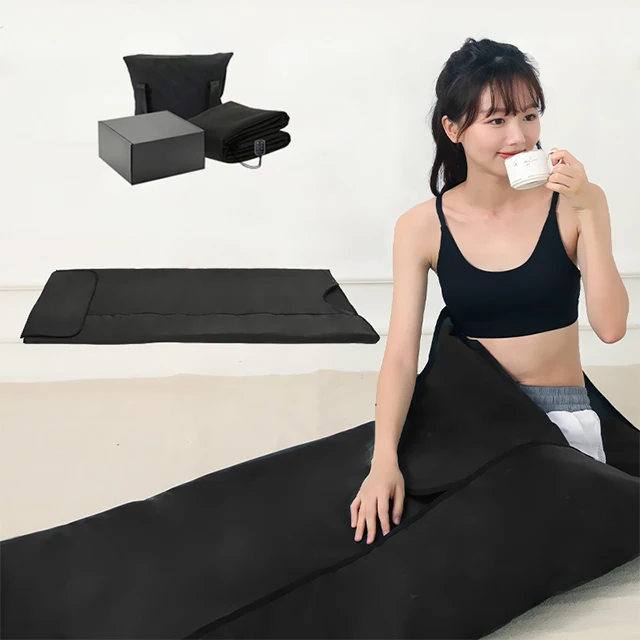 Huikang slimming infrared sauna blanket infrared light therapy wrap infrared electric heaters blankets for weight loss and detox