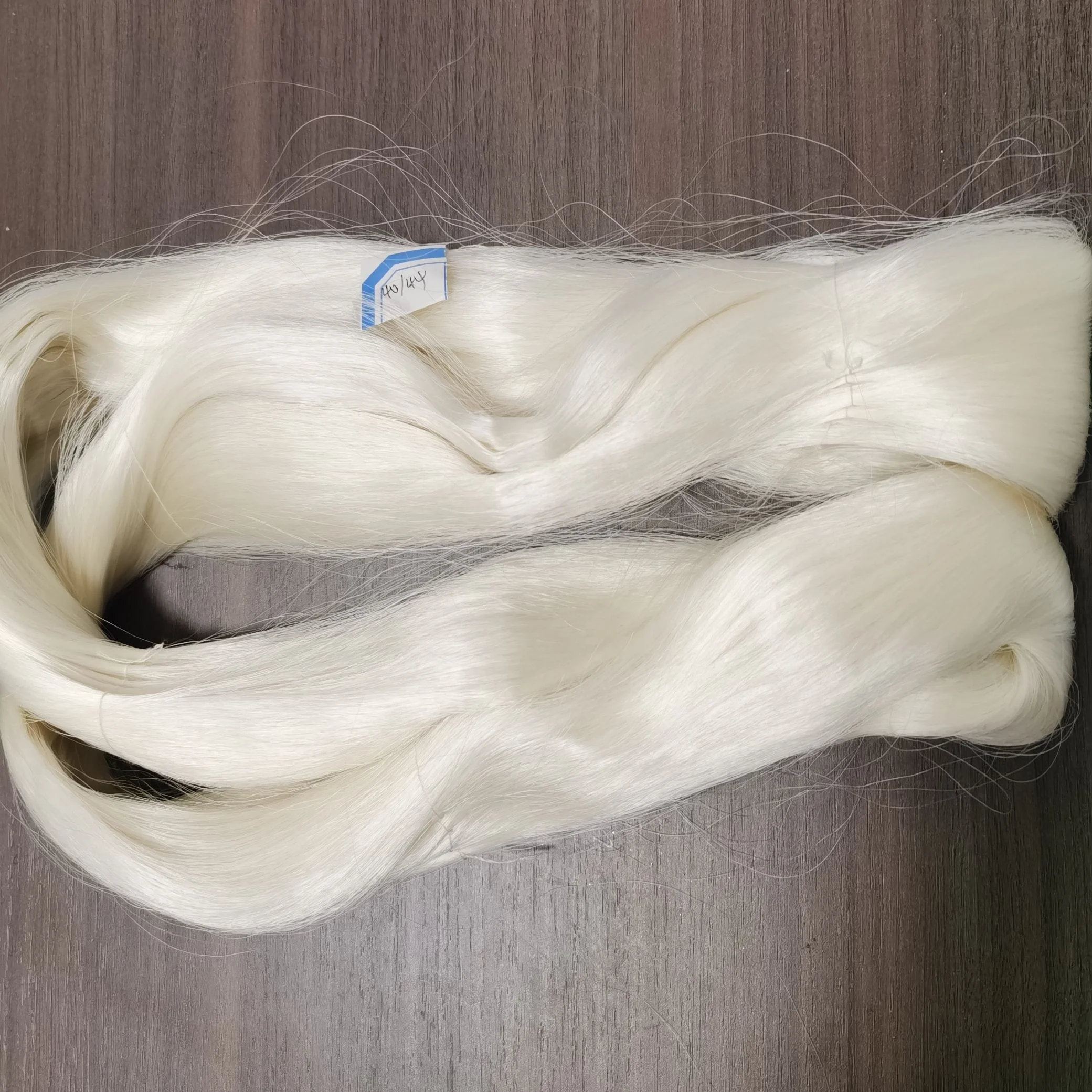 Cynthia 100% Mulberry Silk Tops Roving natural White A1