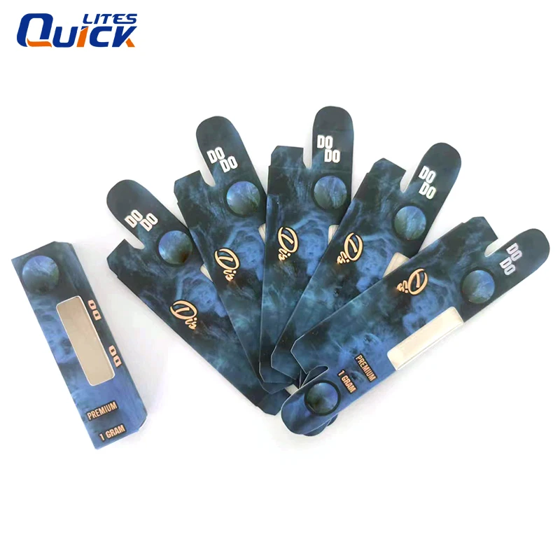 custom color box gift box and display box paper packaging for disposable electronic pen style cigarette lighter   510 pieces per