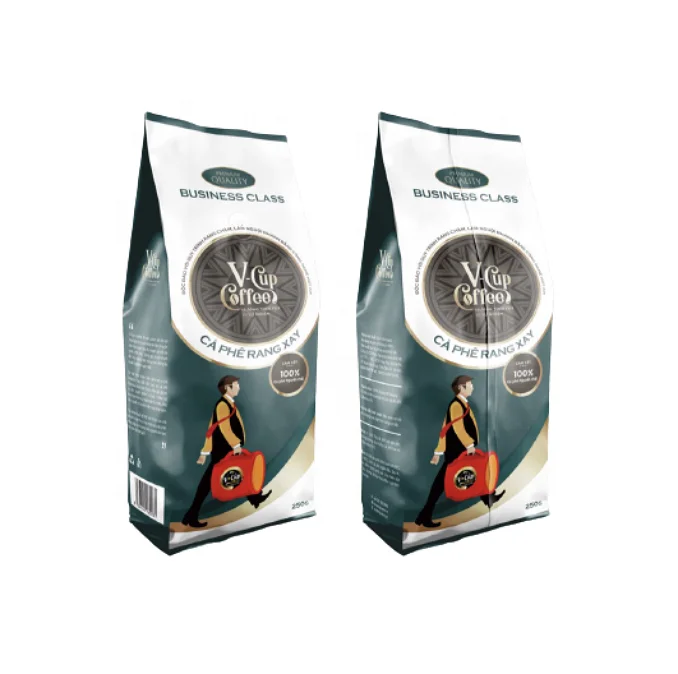 Ground Coffee Powder Packing in Bag packing Ground Coffee Natural Coffee Extract Customized Products