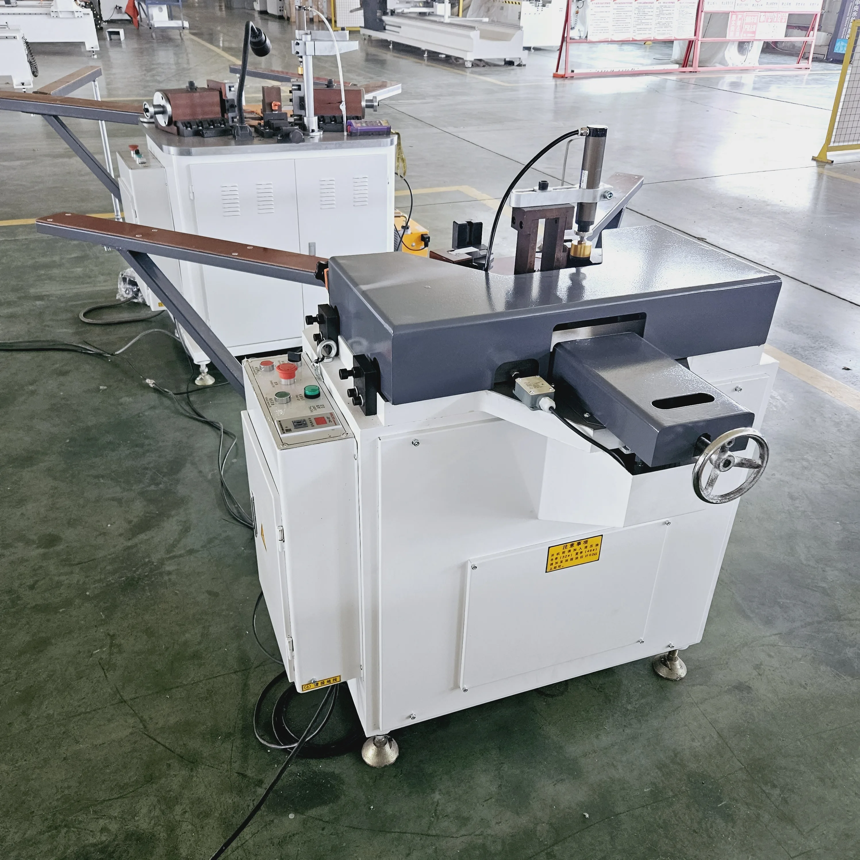 aluminum door and window corner  assembly machine