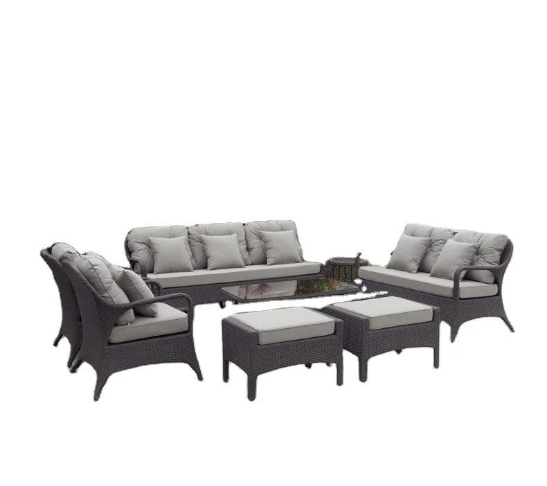 patio furniture  outdoor Rattan  Aluminum Garden set  Furniture sofa set