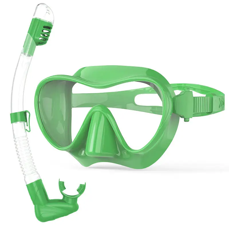 Professional dive gear set silicone scuba diving snorkel mask snorkel fins set