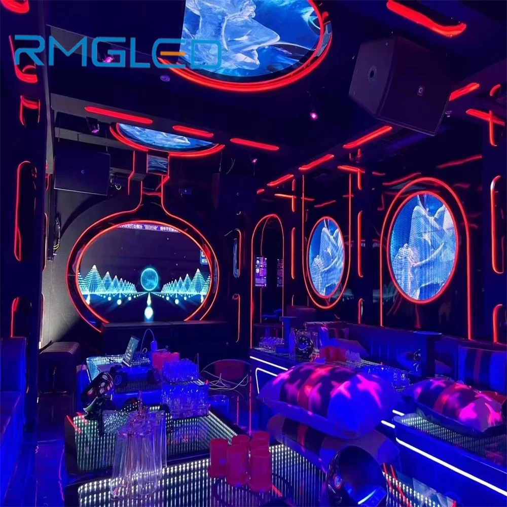 Led Dj Booth светодиодный экран для ночного клуба Бар музыкальное шоу