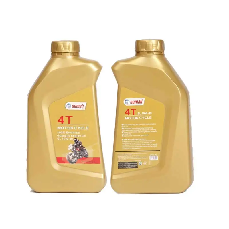 The manufacturer supplies its own brand Super Racing 4t Motorcycle Engine Oil 1L