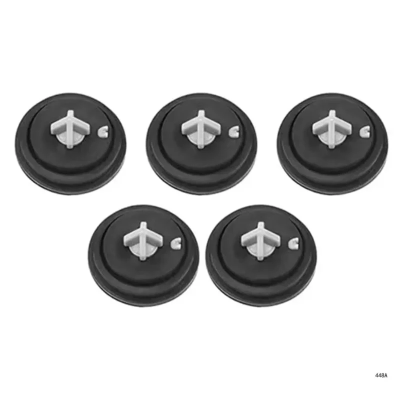 Rubber Plug Toilet Water Tank Filling Valve Flushing Inlet Diaphragm Drainage Valve with Sealing Gasket Accessory