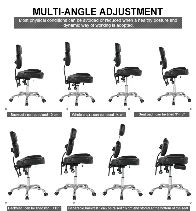 Dongpin регулируемый стул для татуировок мебель для салона мастер художник складной стул для татуировок