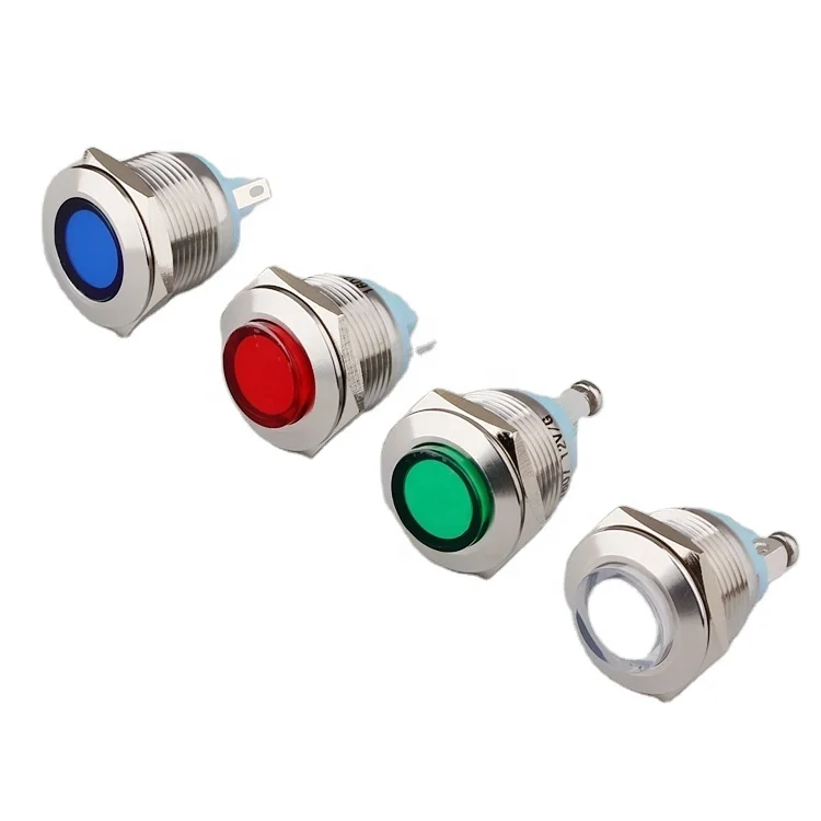 CMP metal anti-vandal IP67 signal lamp panel indicator leds