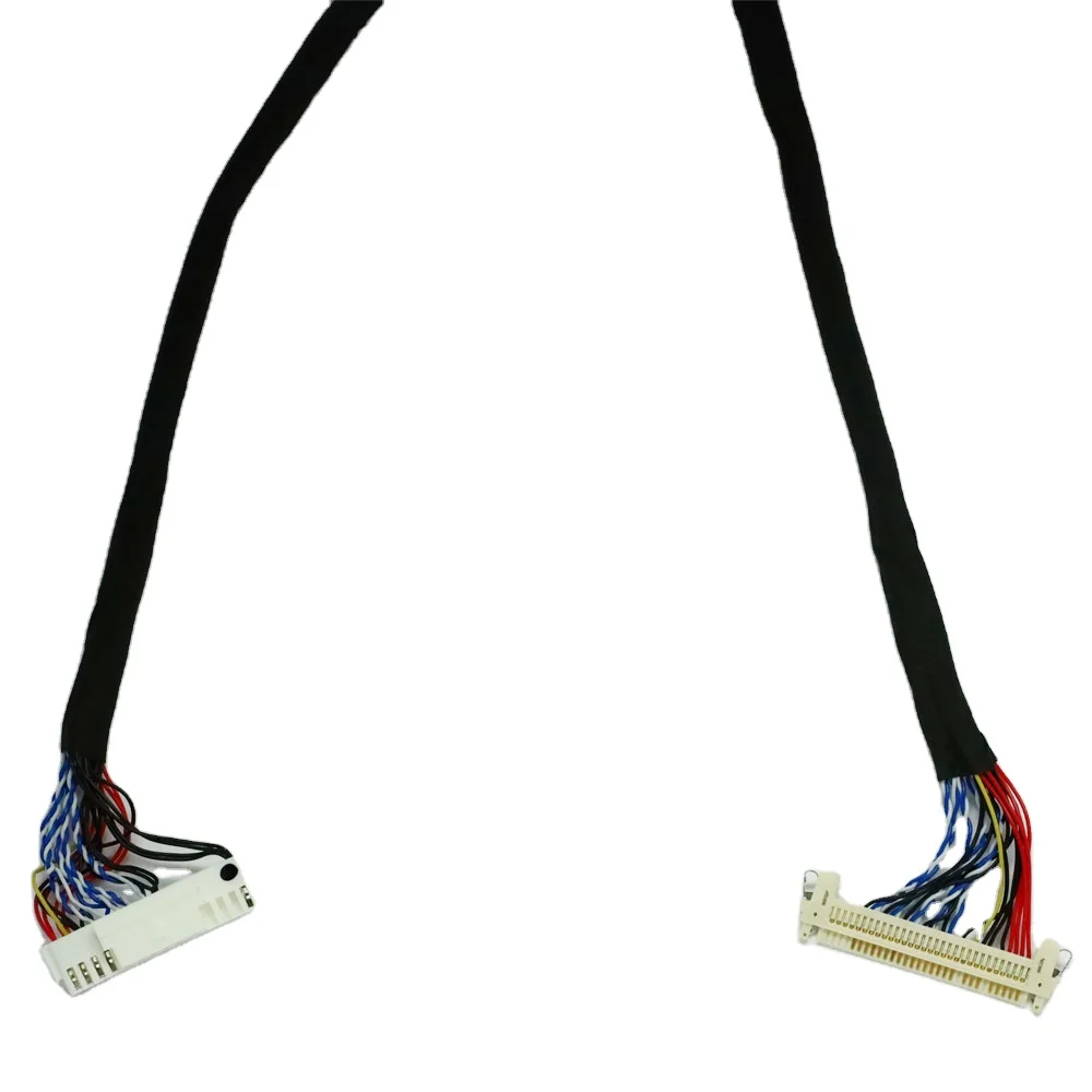 30pin lvds cable ribbon lvds for screen laptop display