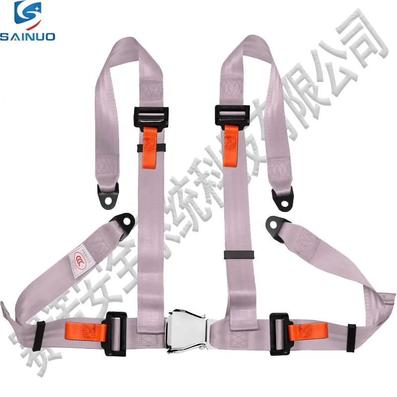 Racing 4-Point Seat Belt for Roller Coaster Kart Dodgem