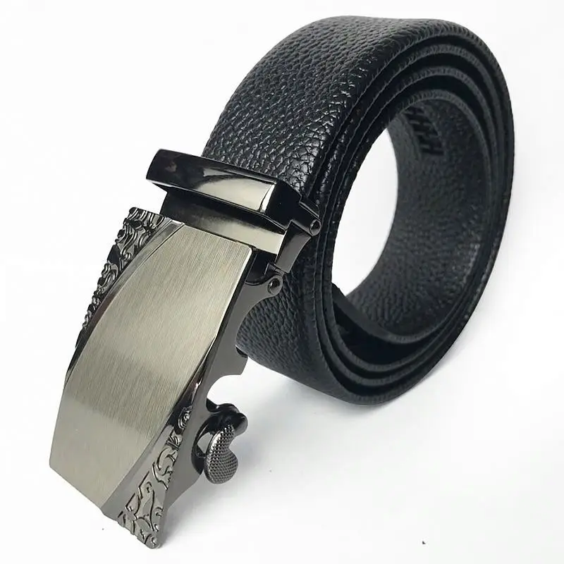 
Best selling Fashion men belts PU leather automatic buckle belt 