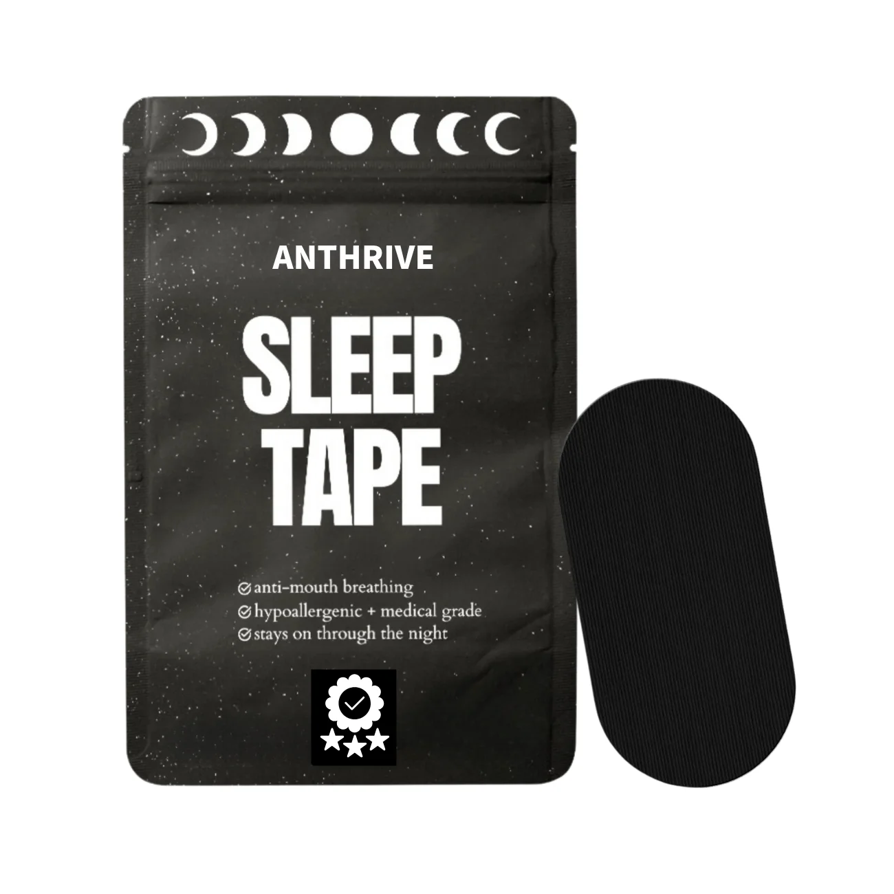 Anthrive Sleep Better Stop Snoring Pain Free Removal Gentle On Skin Nose Breathing Premium Sleep Strips Mouth Tape For Sleeping